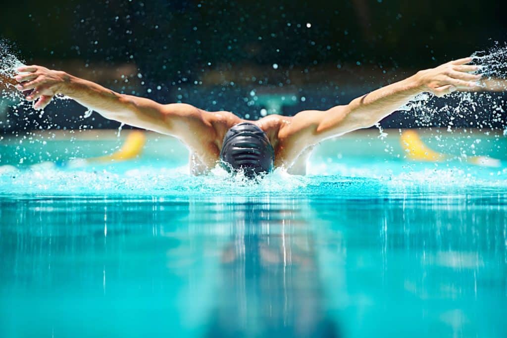 Entrenamientos en piscina para nadadores y deportistas Flexibilidad