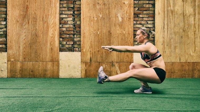 Pistol Squat balance exercises