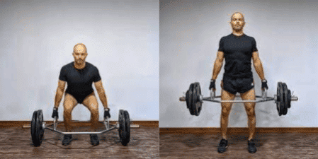 trap bar deadlift