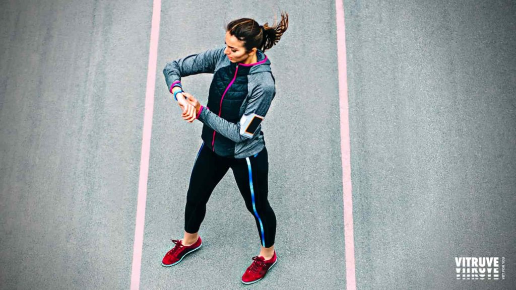 Woman Athlete Tracking Device